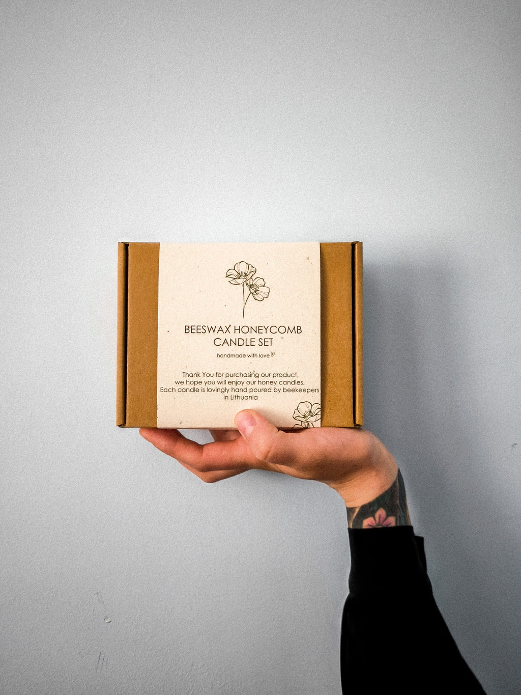 HoneyComb Candle Set | Handmade