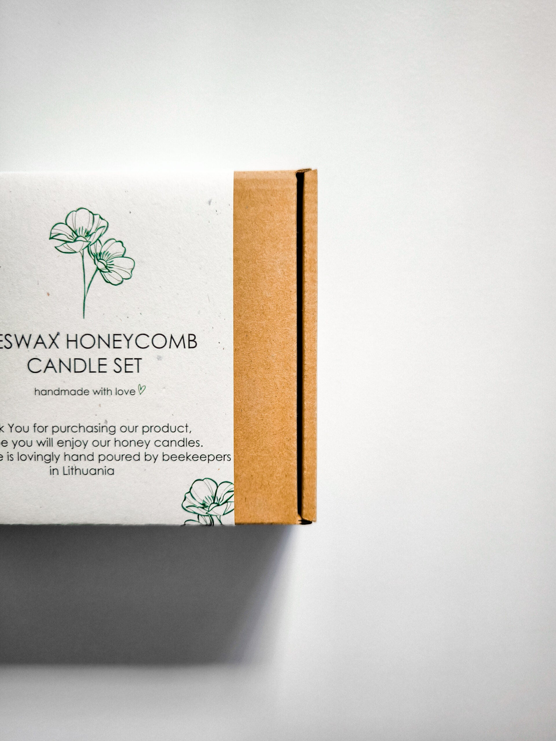 HoneyComb Candle Set | Handmade